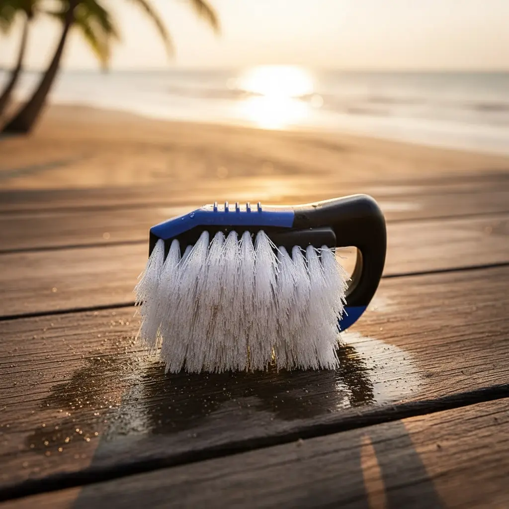 BROTHERS Blue Brush For Tires فرشة يد برازرز ازرق*اسود لتنظيف الكاوتش / موكيت السيارة BR/BLUE BRUSH