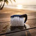 BROTHERS Blue Brush For Tires فرشة يد برازرز ازرق*اسود لتنظيف الكاوتش / موكيت السيارة BR/BLUE BRUSH