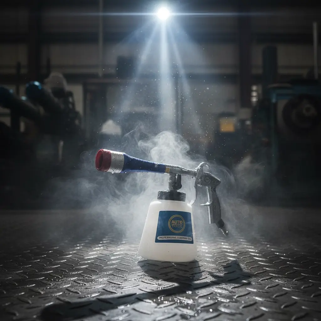 BROTHERS M Tornado Car Care Cleaning Gun For Stain Remover مسدس مزيل بقع بالبنتة (بوز احمر) حرف M