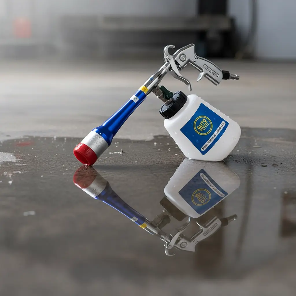 BROTHERS M Tornado Car Care Cleaning Gun For Stain Remover مسدس مزيل بقع بالبنتة (بوز احمر) حرف M