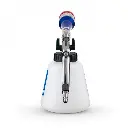 BROTHERS M Tornado Car Care Cleaning Gun For Stain Remover مسدس مزيل بقع بالبنتة (بوز احمر) حرف M