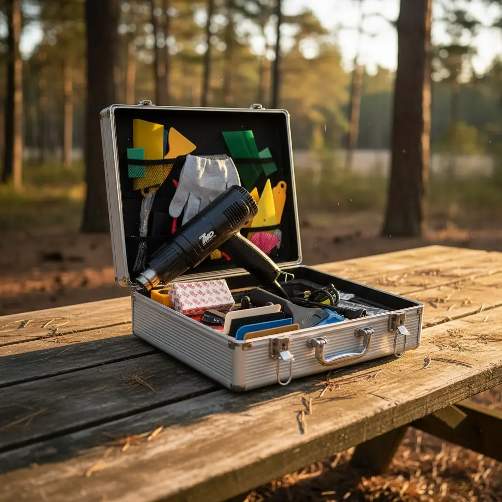 BROTHERS PPF System 1 Wrapping Tools Set 35-PCS شنطة طقم لصق افلام الحماية مستوي 1 - 35 قطعة BR/PPF SYSTEM 1