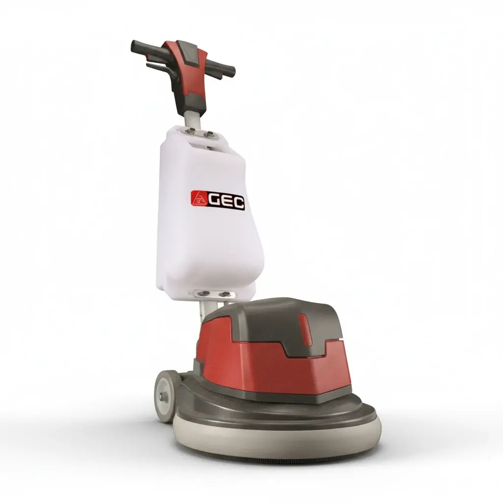 GEC FC-17 Turbo Single Disc Floor Scrubber Machine 17 Inch 1100W ديسك تلميع ارضيات جي اي سي 17 بوصة 1100 وات تربو GEC/FC-17 Turbo
