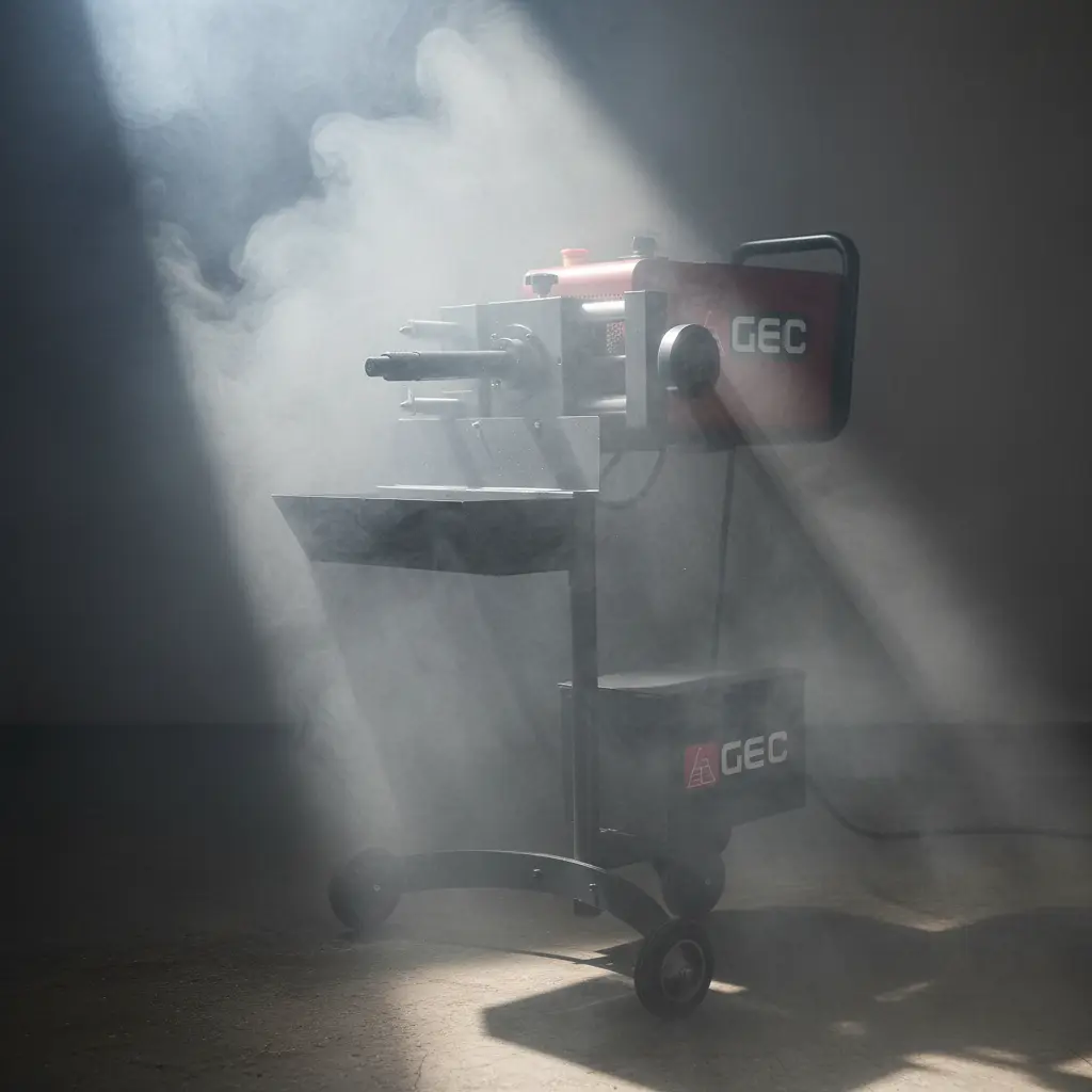 GEC Double Functions Car Brake Disc Lathe مخرطة طنابير فرامل السيارات بنظام مزدوج GEC.Lathe