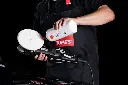 RUPES D-A Ultra-Fine White Foam Polishing Pad 180mm 6 Inch / سفنجة تلميع فائقة النعومة دول اكشن ماركة روبيس موديل D-A Ultra-Fine ايطالي - مقاس 6 بوصة (لون أبيض)