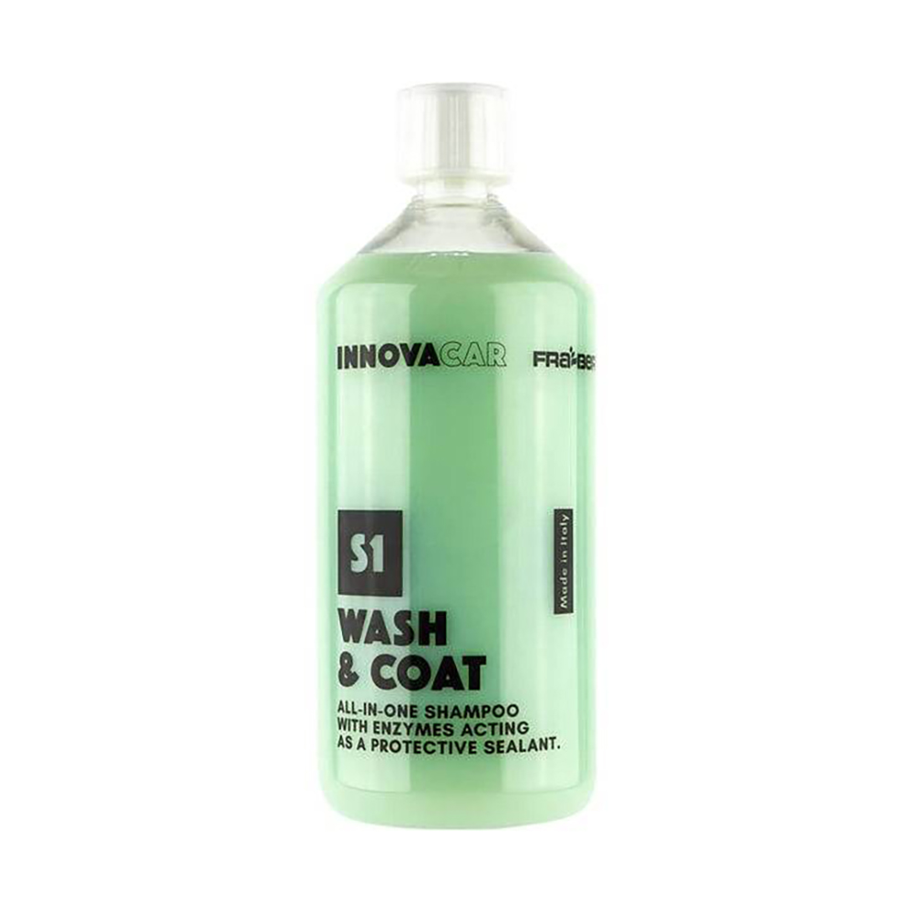 FRA-BER S1 WASH&COAT 1000ML Active Foam With Added Enzymes And Sealant And Protective Agent