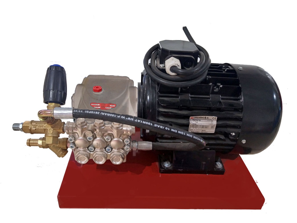 GEC G.JET SST 21/200 High Pressure Washer With Stainless Steel Pump 200Bar 10HP 21L/min 380V