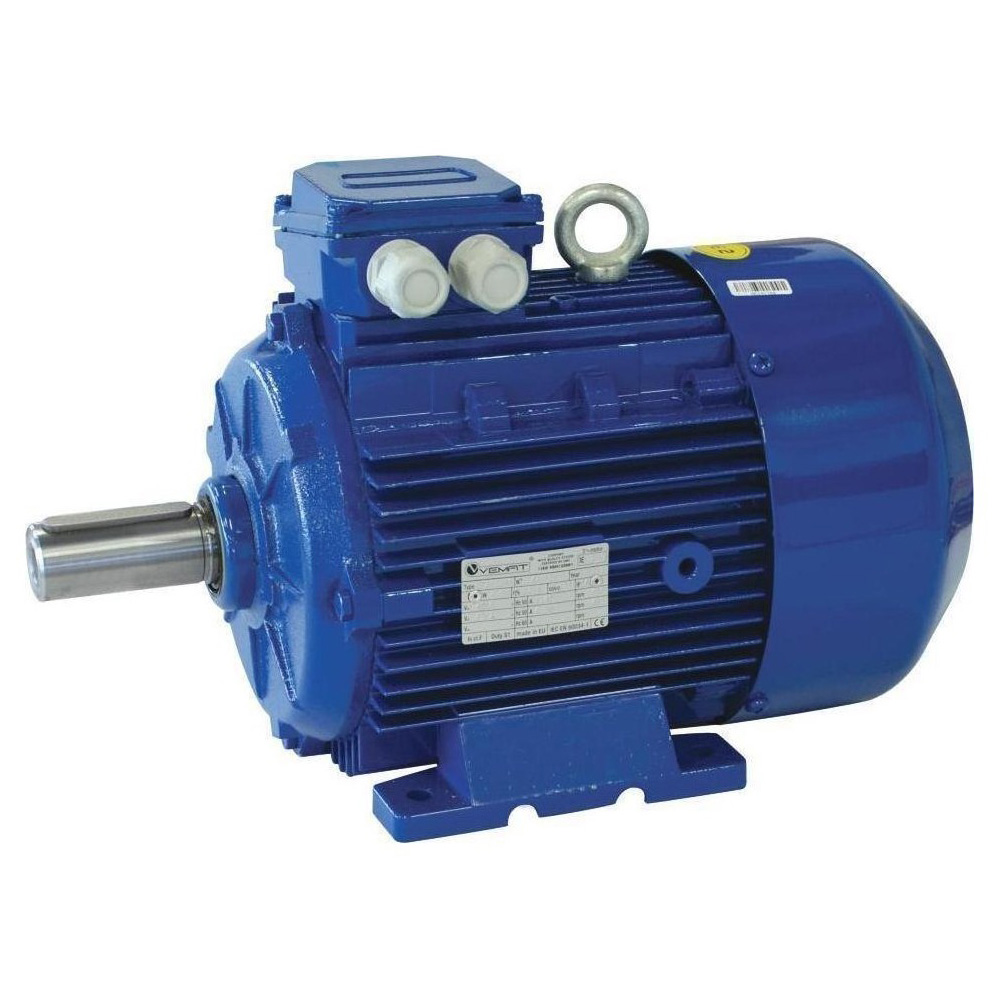VEMAT Male Shaft Electric Motor 2-Poles 15kW 20HP 2800Rpm 380V 50/60Hz