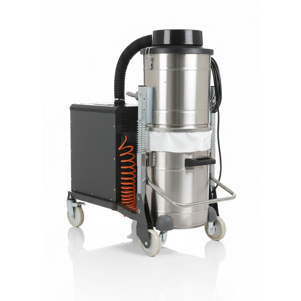 IPC PLANET CM025 Professional Industrial Vacuum Cleaner | 2200W Dual-Stage | 70L Stainless Tank