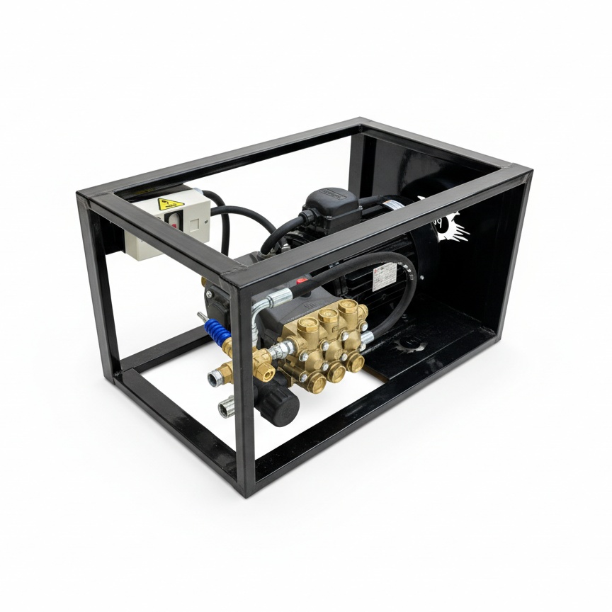 INTERPUMP G.JET Power Wash 15/20 High Pressure Washer 200Bar 7.5HP 15L/Min 380V