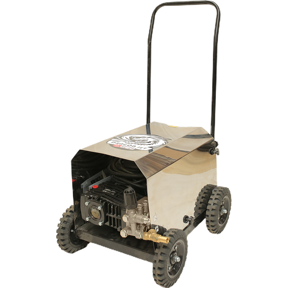 UDOR U.DRAGON 11/140 Mobile High Pressure Washer 140Bar 4Hp 11L/Min 220V