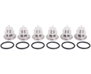 [106126] طقم بلوف انتربامب ايطالي INTERPUMP VALVE KIT169 / W2525