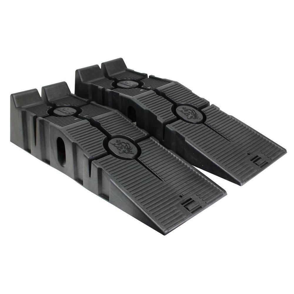 مطلع سيارة بلاستيك اسود هيفي ديوتي (2 قطعة) GEC Car Ramp / 95656 - TPDAS-95510R