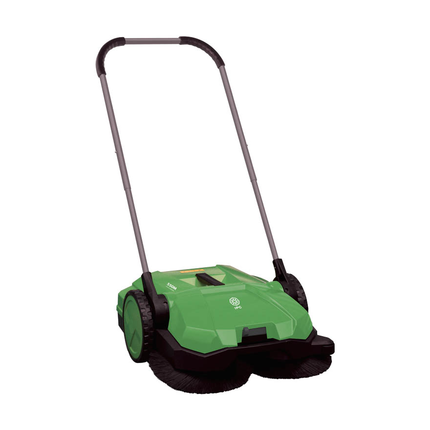 مكنسة ايطالي يدوي لتنظيف الارضيات الخارجية 22 بوصة 25 لتر IPC/SWEEPER 550M