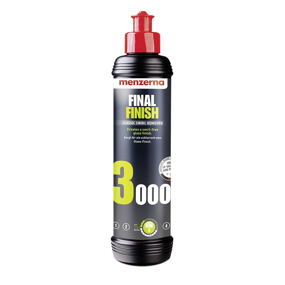 كمبوند تلميع مينزيرنا الماني 3000 عبوة 250 ممل Final Finish 3000