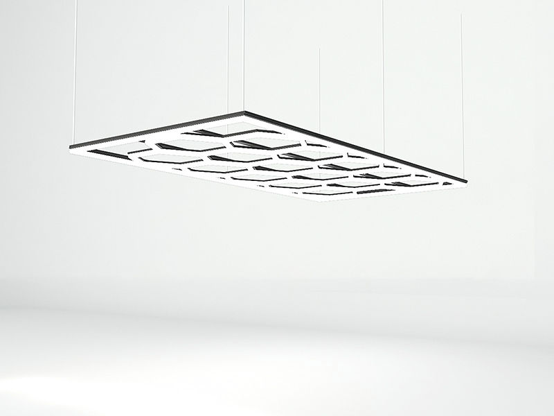 نظام اضاءة سقف سداسي (Hexagon) 15 خلية لمراكز الديتيلنج ماركة برازرز - موديل ZT1028