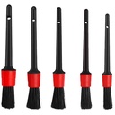 [1303211] طقم فرش برازرز 5 قطع لون اسود للتنظيف المتخصص لجميع اجزاء السيارة BR/DETAIL BRUSH