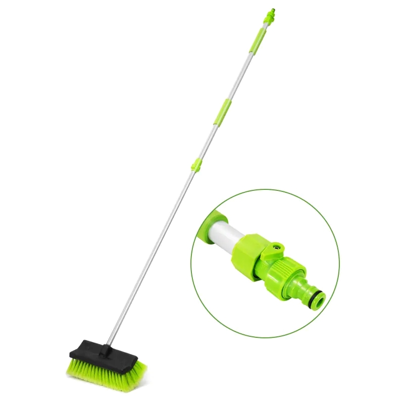 BROTHERS 2m Extendable Brush With Connection For Water Installation - Bus Cleaning