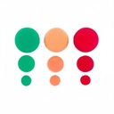 طقم سفنجة بافر 9 قطع مقاسات صغيرة 1 و 2 و 3 بوصة BR/SMALL PADS