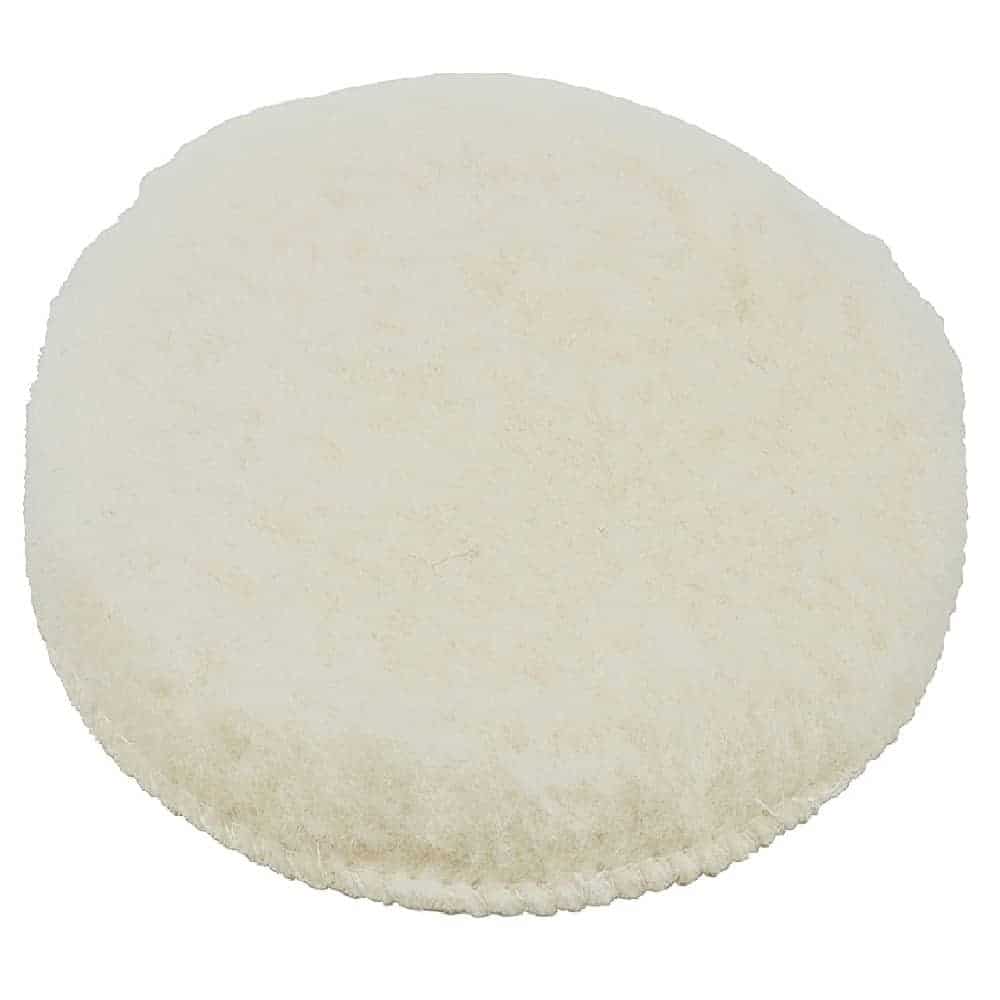 MENZERNA Premium Lambswool Pad - 150mm Lambswool Polishing Pad For Rotary Polishing Machines