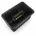 سلة تنظيم ادوات ومواد ديتيلنج مقسمة ماركة براذرز - يد للحمل