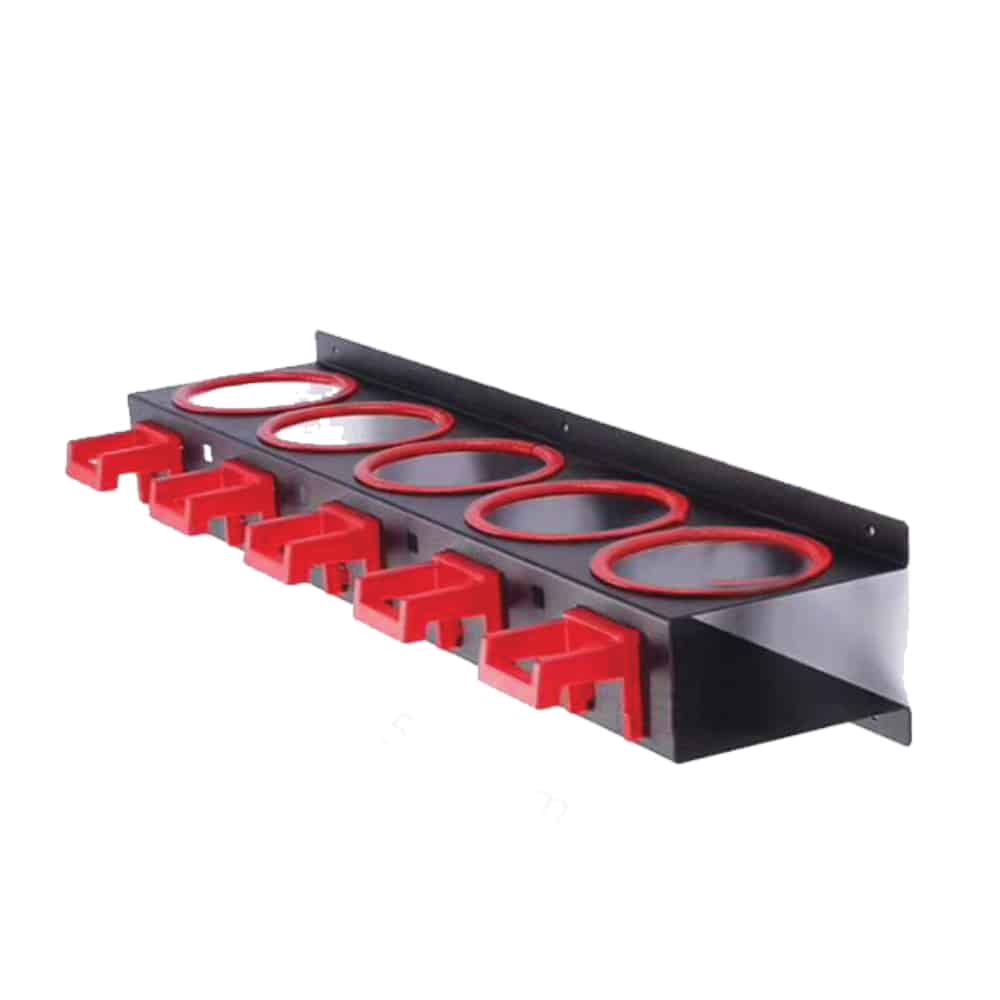 لوحة - بورد برازرز سوداء لتعليق بخاخات كار كير BR/WAX POT RACK
