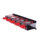 [130417] لوحة - بورد برازرز سوداء لتعليق بخاخات كار كير BR/WAX POT RACK