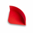 قطعة بلاستيك حمراء تضع اسفل كاوتش لحماية خرطوم المياة BR/WATER PIPE COLLECTOR