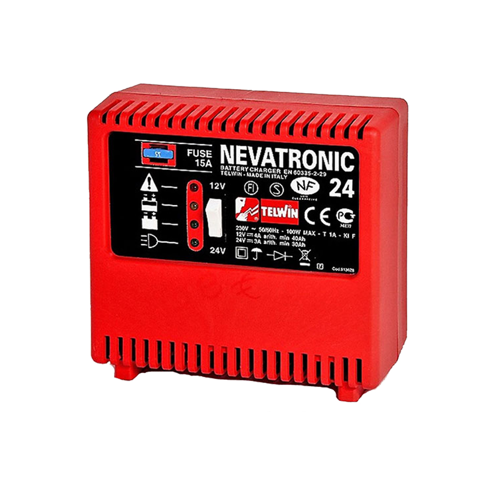 TELWIN NEVATRONIC 24 Automatic Battery Charger 24/12V - 24/55Ah