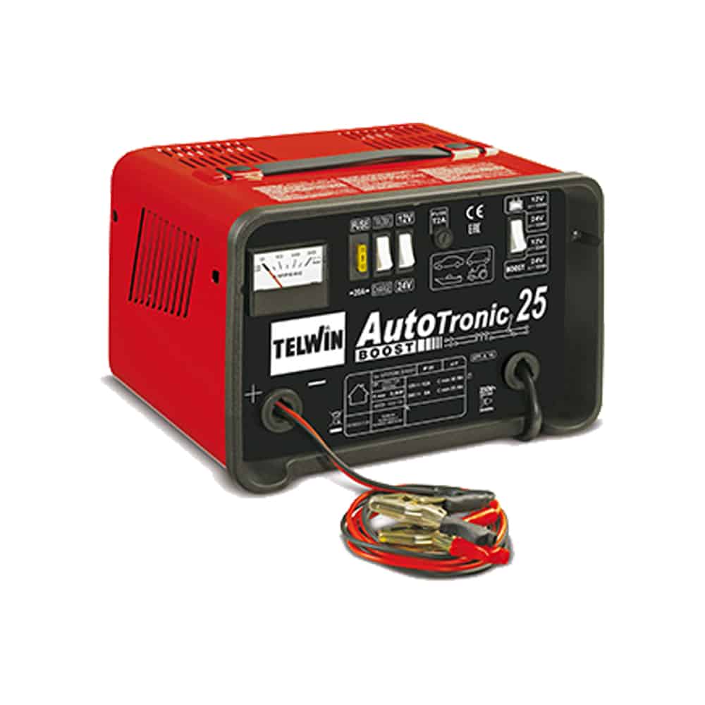 TELWIN AUTOTRONIC 25 BOOST Car Battery Charger and Maintainer 12/24V 225Ah/180Ah