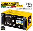 DECA FL 3713D Battery Charger Built With Electron Charge Control & Charging Conservation "Floating" 6-12-24V / 30>450Ah