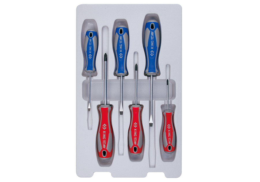 KING TONY 31116MR 6 PCS Standard Screwdriver Set