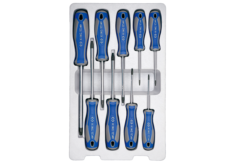 KING TONY 30309PR 9 PCS Standard Screwdriver Set