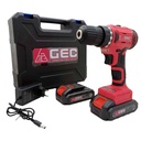 [17072] GEC BD-21V Cordless Drill 21V With 2 Batteries & Charger