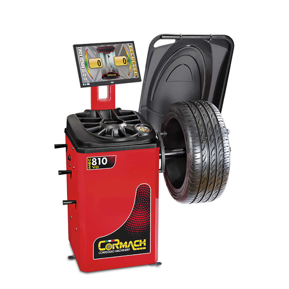 CORMACH MEC 810VDB Automatic Wheel Balancers With LCD Monitor