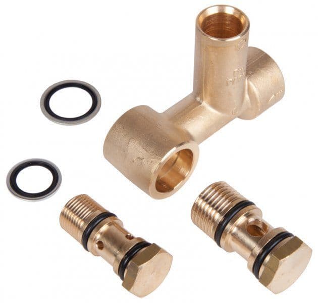 طقم بديل وصلة راجع ايطالي ماركة MV موديل BANJO-KIT-VRF2 - طقم كنترول بلف تنظيم ضغط 310 بار