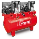 [801232] كمبروسور هواء شمال ايطالي 900 لتر 15 حصان (2 هد * 7.5حصان) 3 فاز SHAMAL/K30 + K30