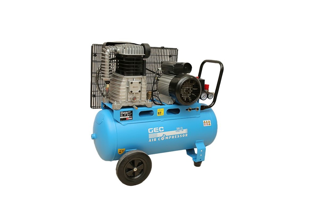 GEC COMPRESSORS 50LTR-2065J Belt Driven Air Compressor 10Bar 50Liter 3HP (220V)