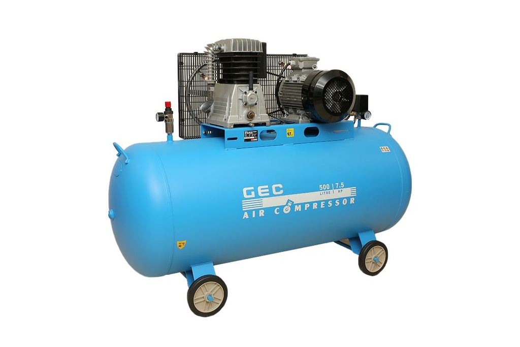 كمبروسور هواء جي اي سي صيني 500 لتر 7,5 حصان 380 فولت (نحاس) GEC.COMP / Z2080