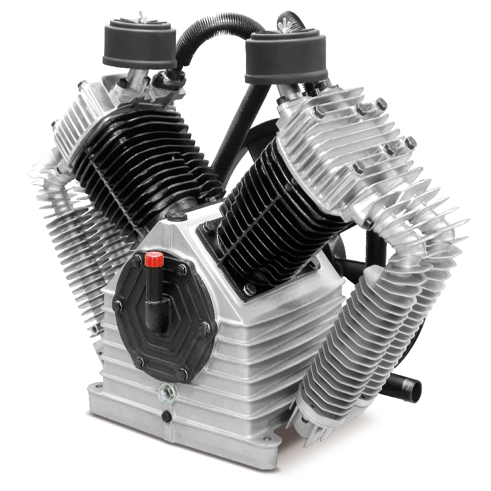 CHINOOK K100 Two-Stage Air Compressor Pump 4V-Cylinder 20HP 2148L/Min 11Bar