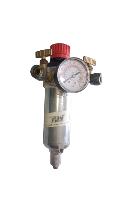 منظم و فلتر هواء 1 كوباية بالعداد المونيوم 1/2 بوصة ايطالي