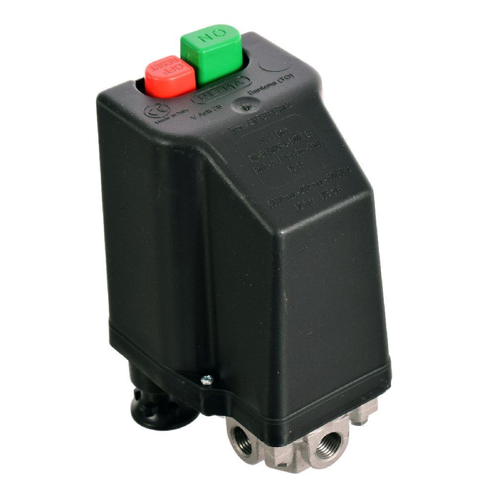 NE-MA EXPORT THERM 2 Air Compressor Pressure Switch With Integrated Overload 13/18 amp 380V 12Bar