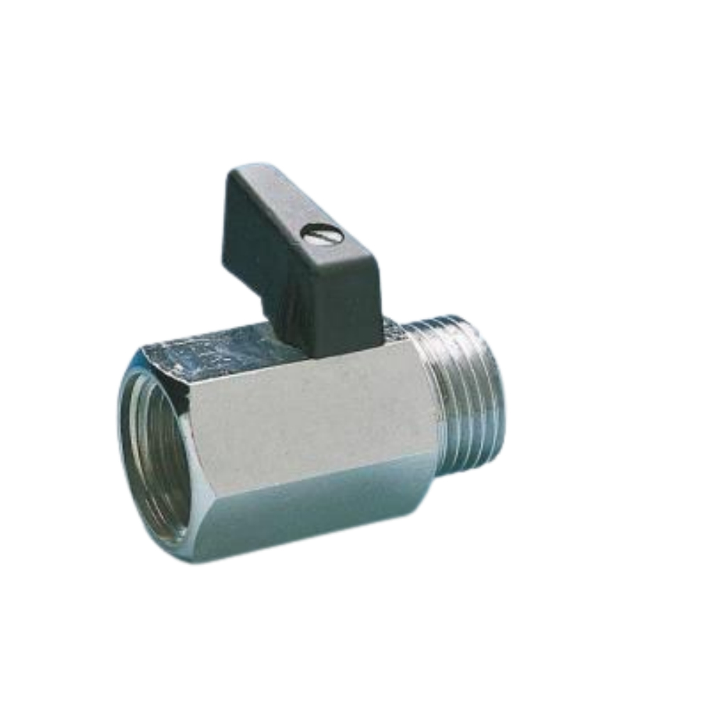 FG Nickle Mini Ball Valve 3/8 Inch