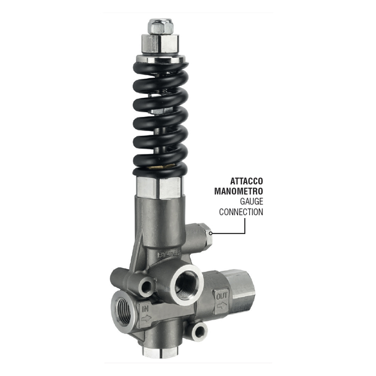 MV VHP70 Stainless Steel Unloader Valve By-pass 700Bar 80L/Min (1/2 Inch)