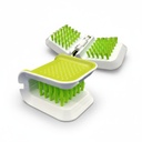 فرشة تنظيف احزمة الامان مشبك مزدوج ماركة براذرز - تنظيف عميق