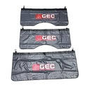 [1303720] غطاء اكصدام سيارة امامي و جانبي وتوربروف لون رمادي جي اي سي GEC/ CAR COVER