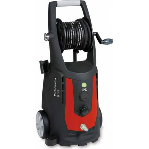 IPC PORTOTECNICA G151-CP Mobile High Pressure Washer 3.5Hp 150Bar 500L/h With Professional Hose Reel & Gauge