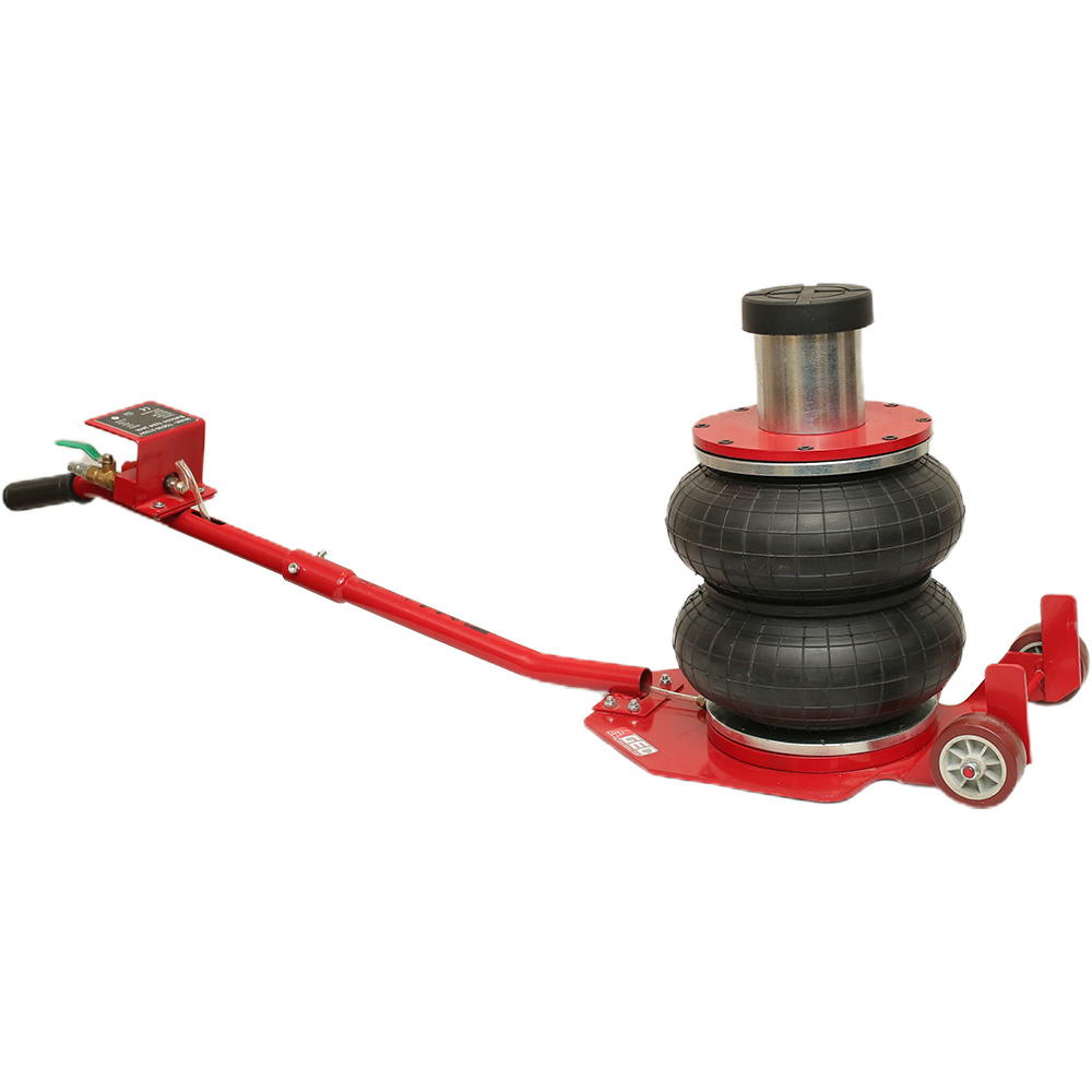 كوريك منفاخ منخفض 2 مرحلة 3 طن بالهواء + ذراع طويل للتحكم GEC Air Jack / TQD30-2133