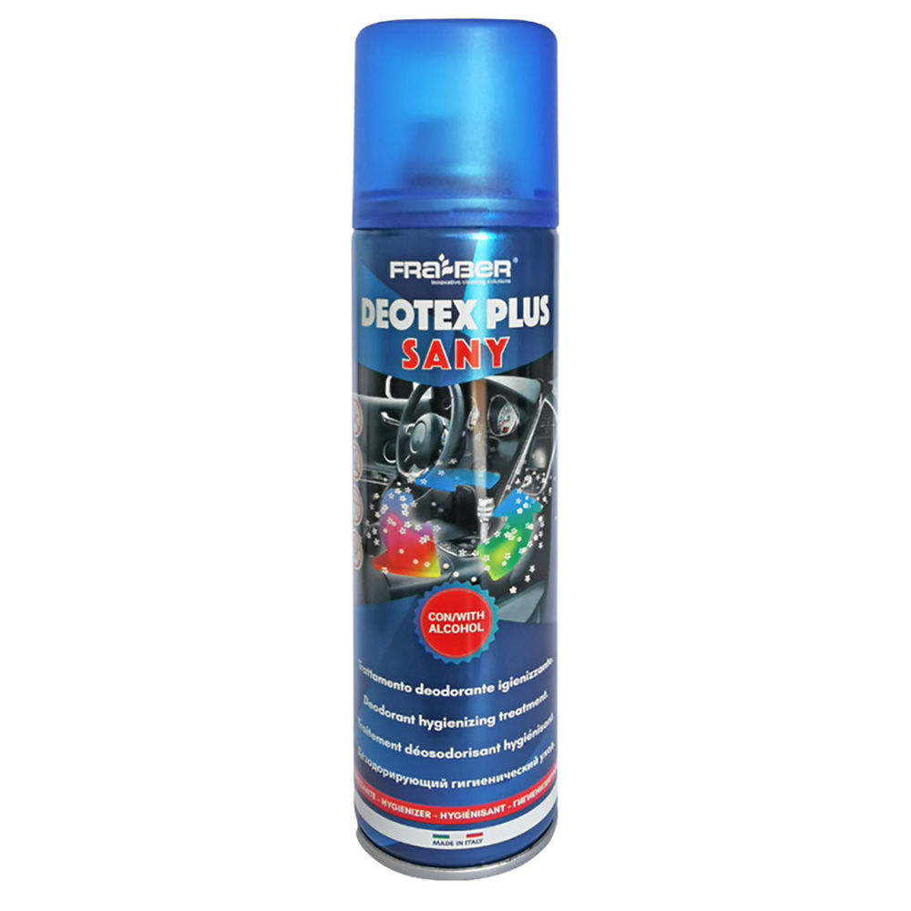 FRA-BER DEOTEX PLUS SANY 250ML Deodorizing Sanitizing Treatment For Air Conditioning System