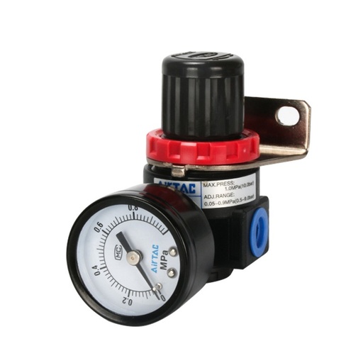 [803134] GEC Air Pressure Regulator With Gauge 1/4 Inch 12 Bar